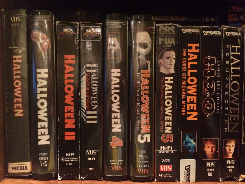 Been adding to my VHS collection | Horror Amino