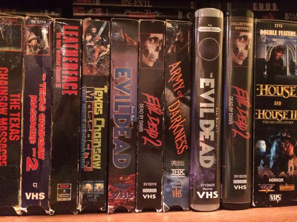Vhs Horror Movie Collection