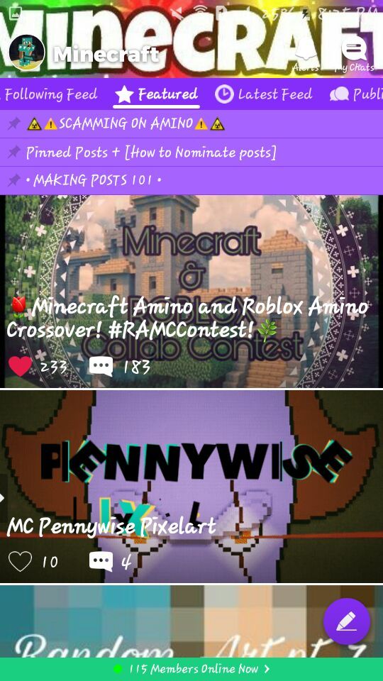 Mc Pennywise Pixelart Minecraft Amino - survive pennywise roblox