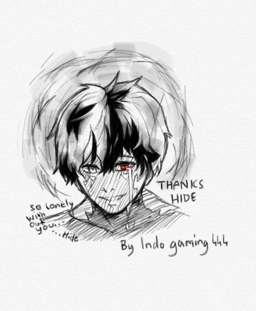 I Drew Kaneki Black Reaper Getting White Hair Ghoul Amino