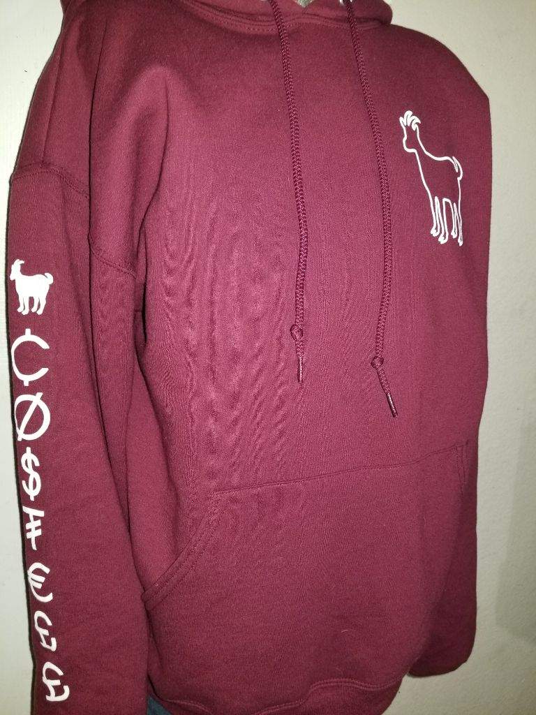 fanjoy erika costell goat hoodie