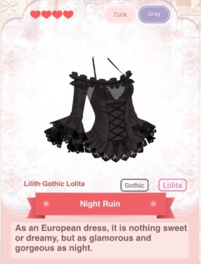 Física Paternal codo Gothic Lolita | Wiki | Love Nikki Dress Up Queen Amino