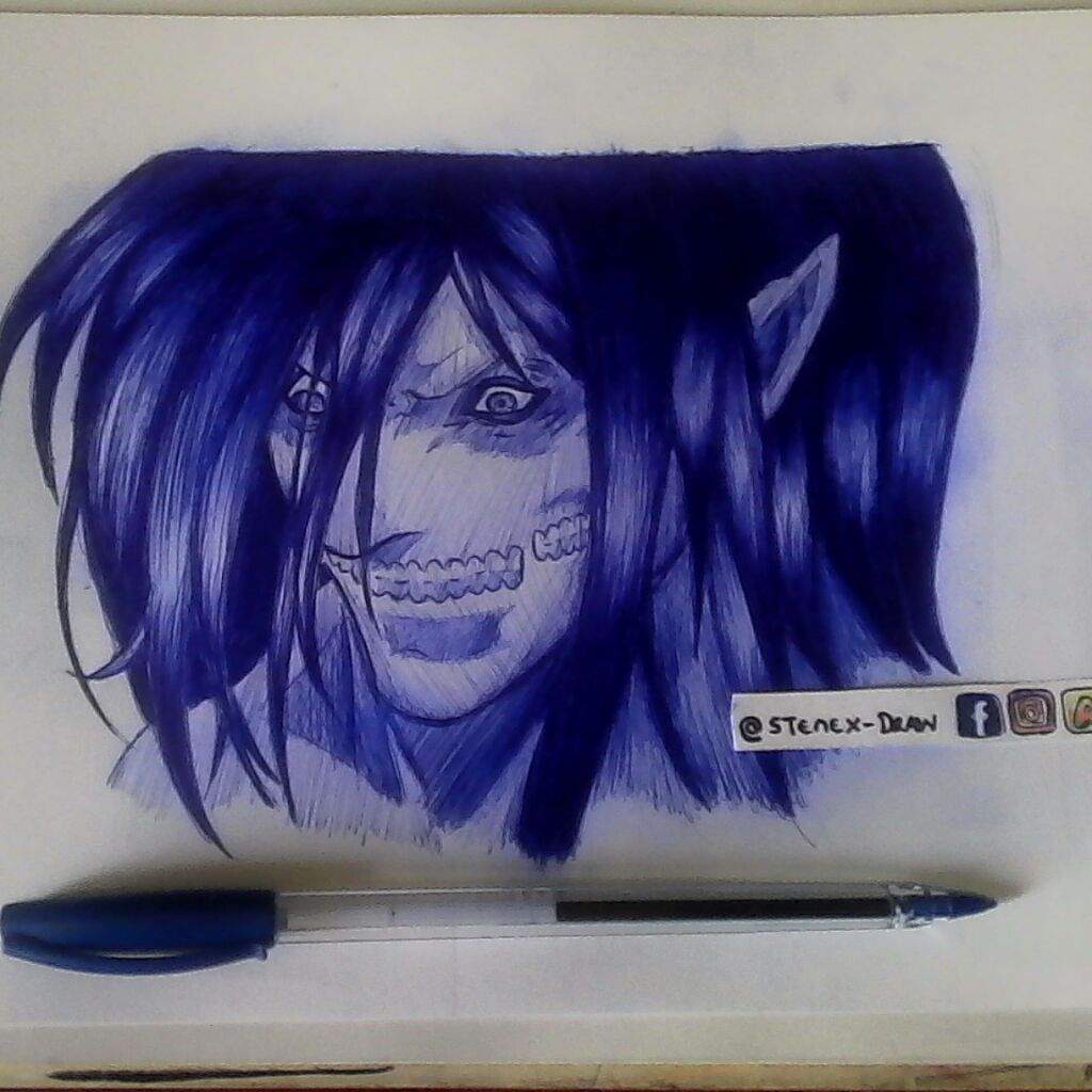 Dibujo de Eren titan | •Arte Amino• Amino