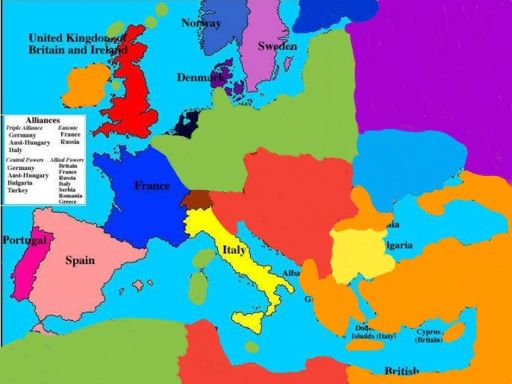 A (lazily made😂) hypothetical map of Europe if Central Powers would ...