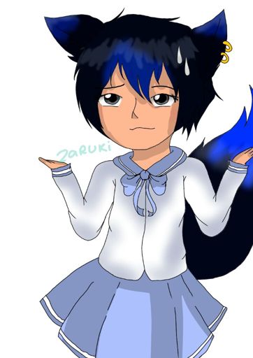 Ein in School girl uniform!!! | Aphmau Amino