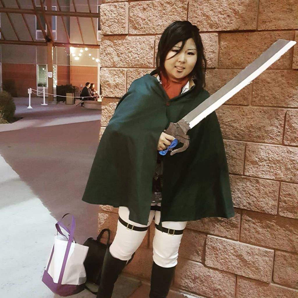 Mikasa Ackerman cosplay! | INFP Amino