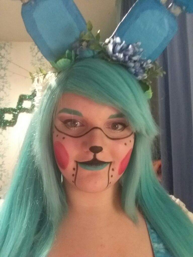 Toy Bonnie Makeup Tutorial Old Five Nights At Freddys Amino - 