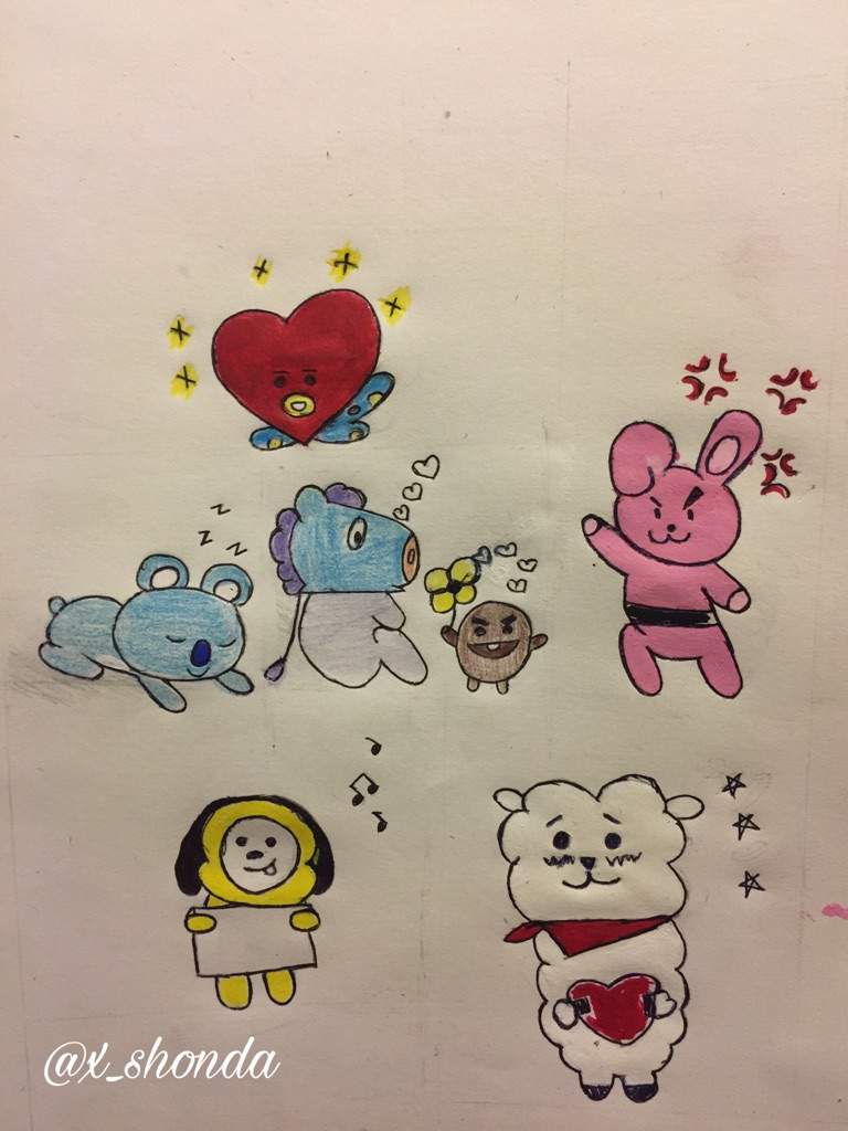 Download BT21 Drawing & Edits | ARMY's Fanart ™ Amino