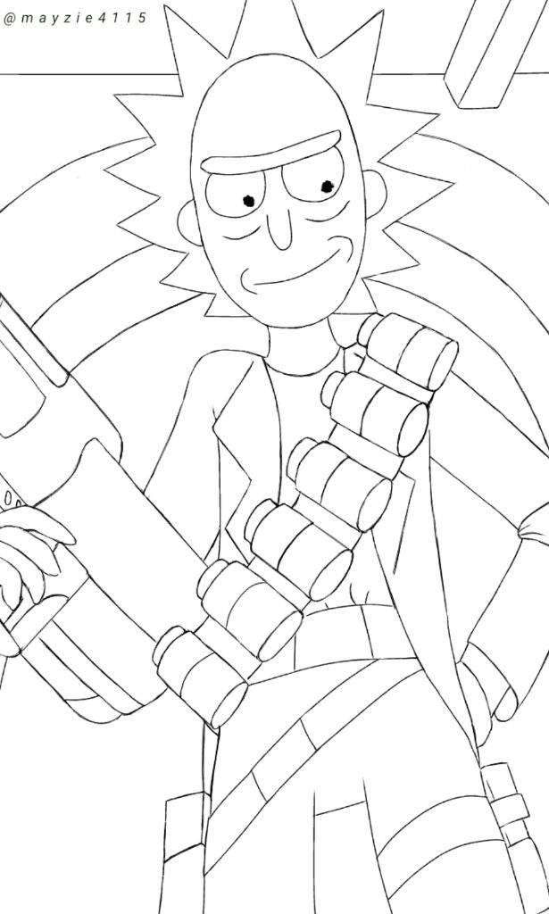 Screenshot redraw (rick and morty) | Cartoon Amino