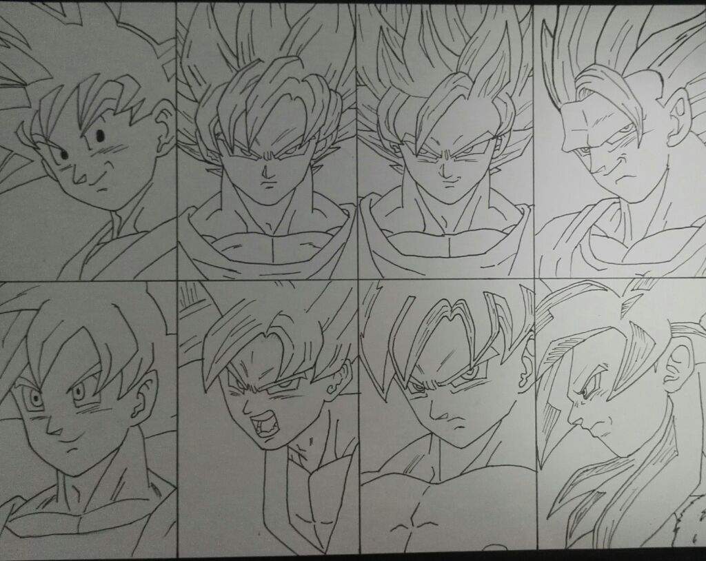 Transformaciones de Goku #MiPropioArte | DibujArte Amino