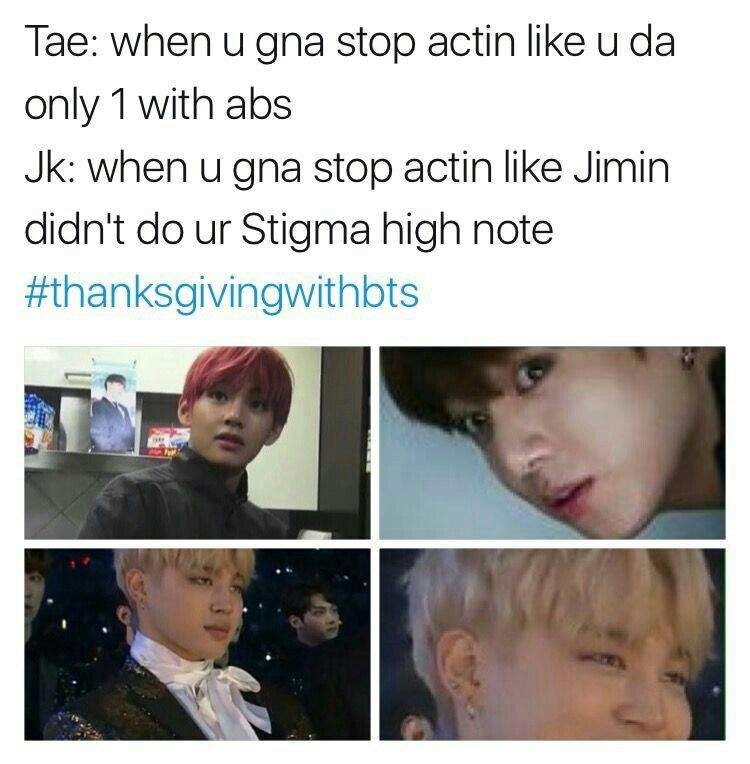 Roast taehyung during thanksgiving memes cr.to owners | K-Pop Amino