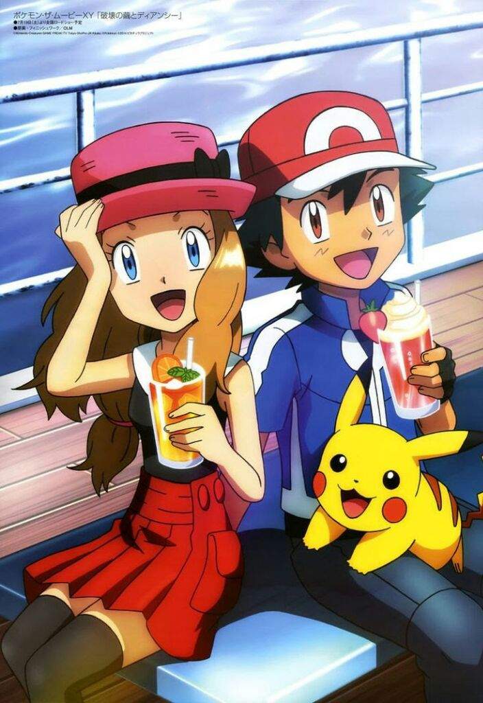 My Ash Serena Wallpaper Pokemon Amino