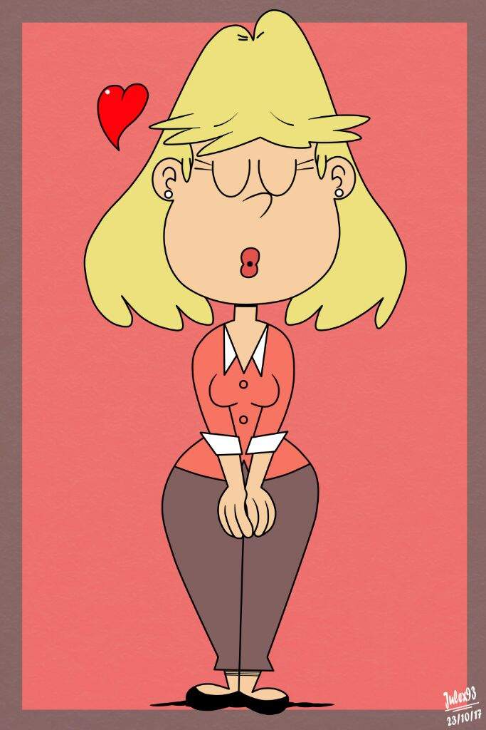 Rita Lynn Sr And Loud House Kiss