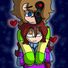 amino-Cory and Frisk Halloween-96f6c610