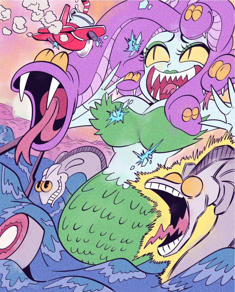 Cuphead Cala Maria Anime - Image To U