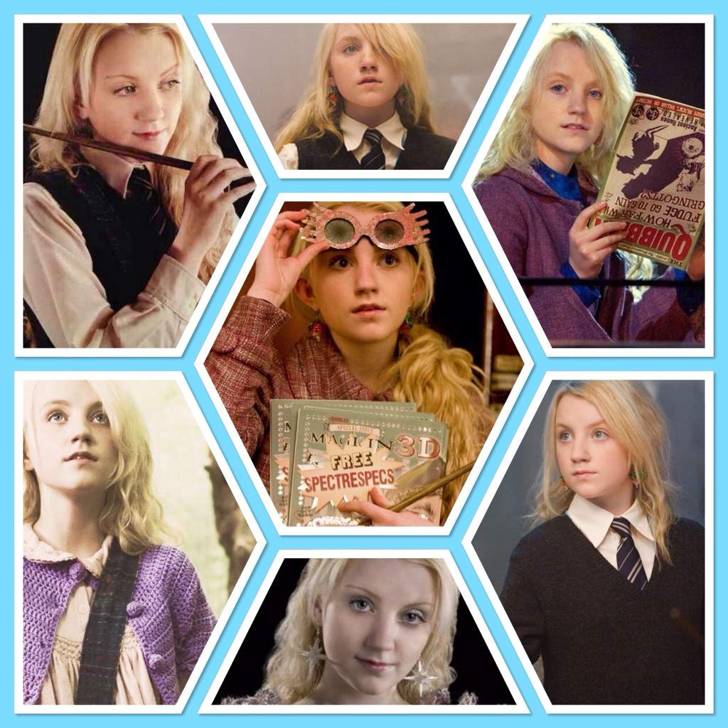 Luna Lovegood collage | Harry Potter Amino