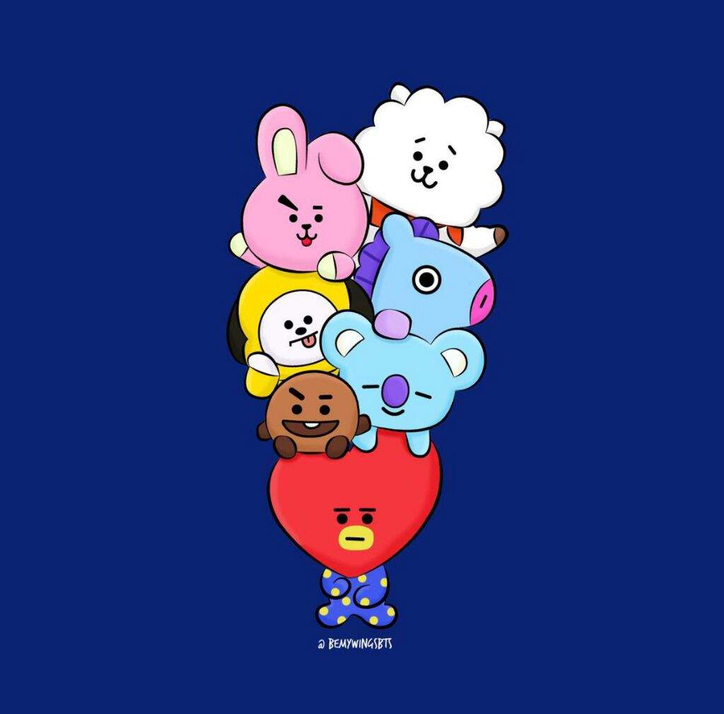 Gambar Bts Kartun Bt21