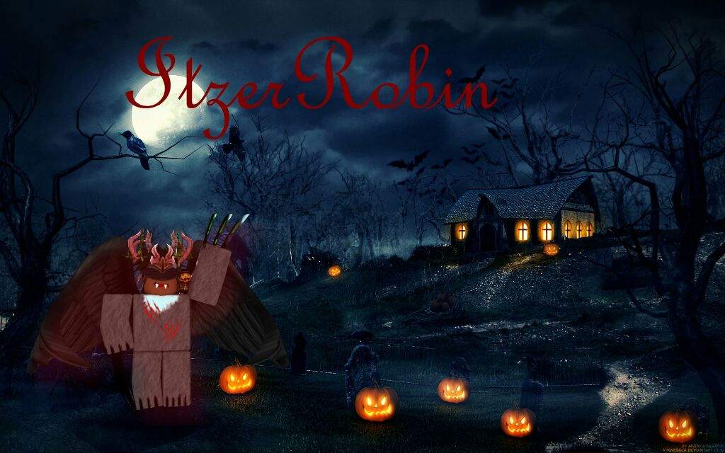 new halloween background on the roblox website post by