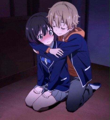 Shy girl romance anime