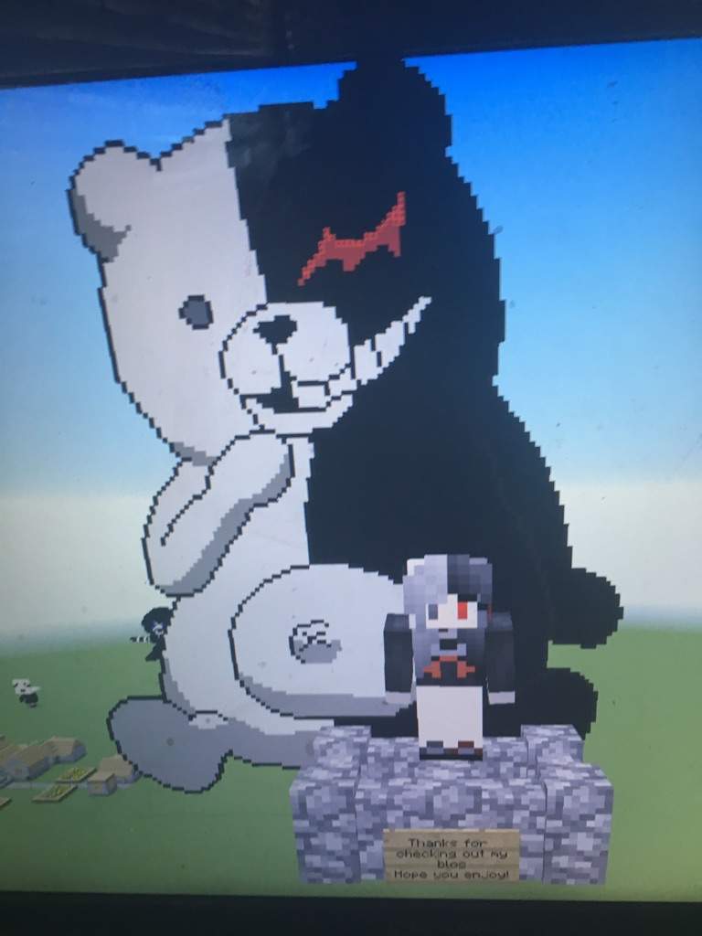 Monokuma Pixel art part 2 | Danganronpa Amino