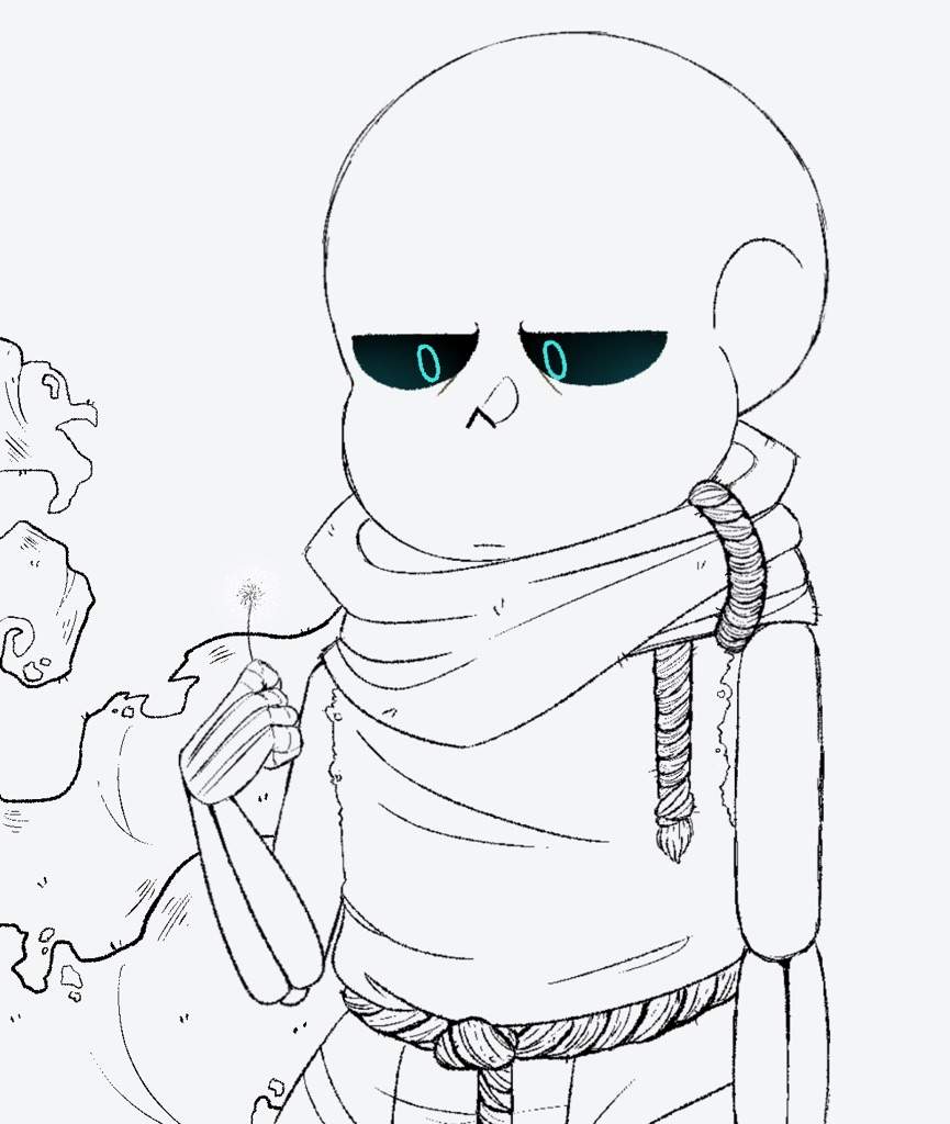 Sanzu with a Dandelion | Undertale AUs Amino