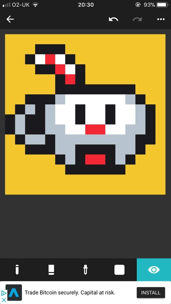 Cuphead Pixel Art Bnb The Quest For Ink Machine Amino