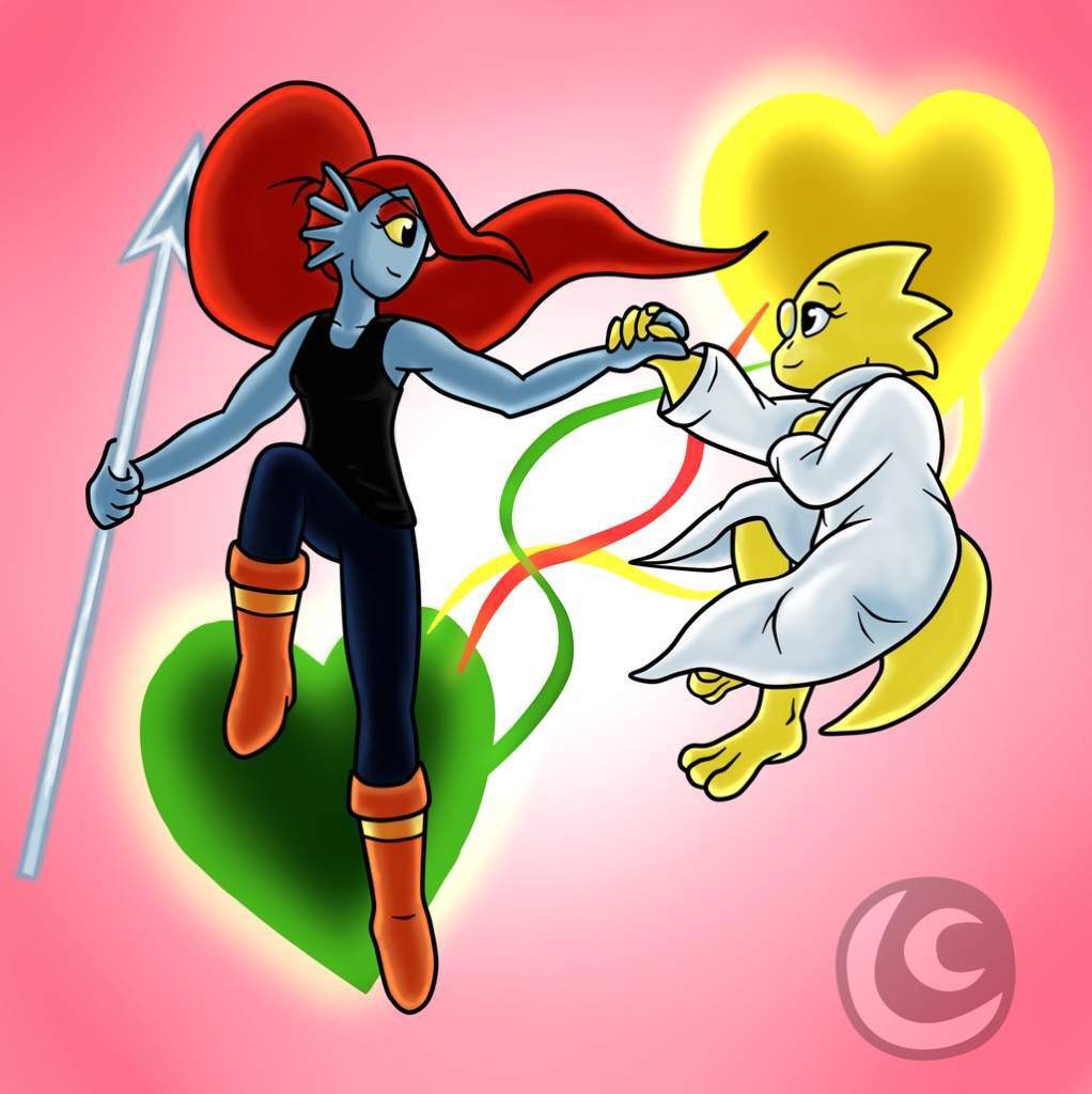 Alphyne Undyne X Alphys Wiki Undertale Ships Amino