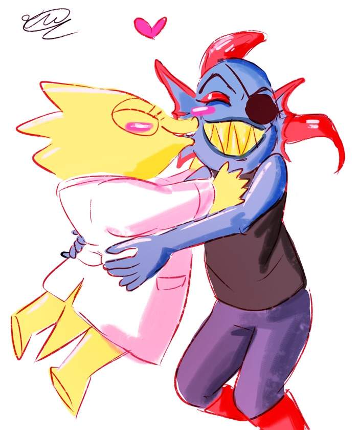 Alphyne Undyne X Alphys Wiki Undertale Ships Amino