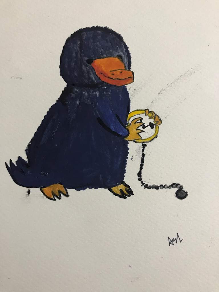 Niffler Drawing [MADE BY ABIGAIL] Harry Potter Amino