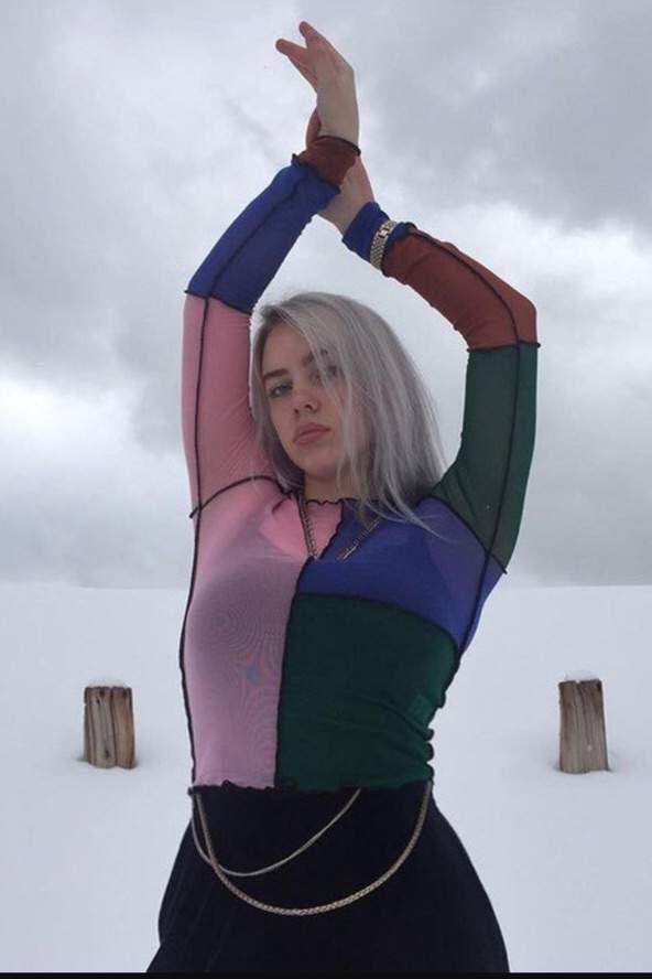 billie eilish non baggy clothes