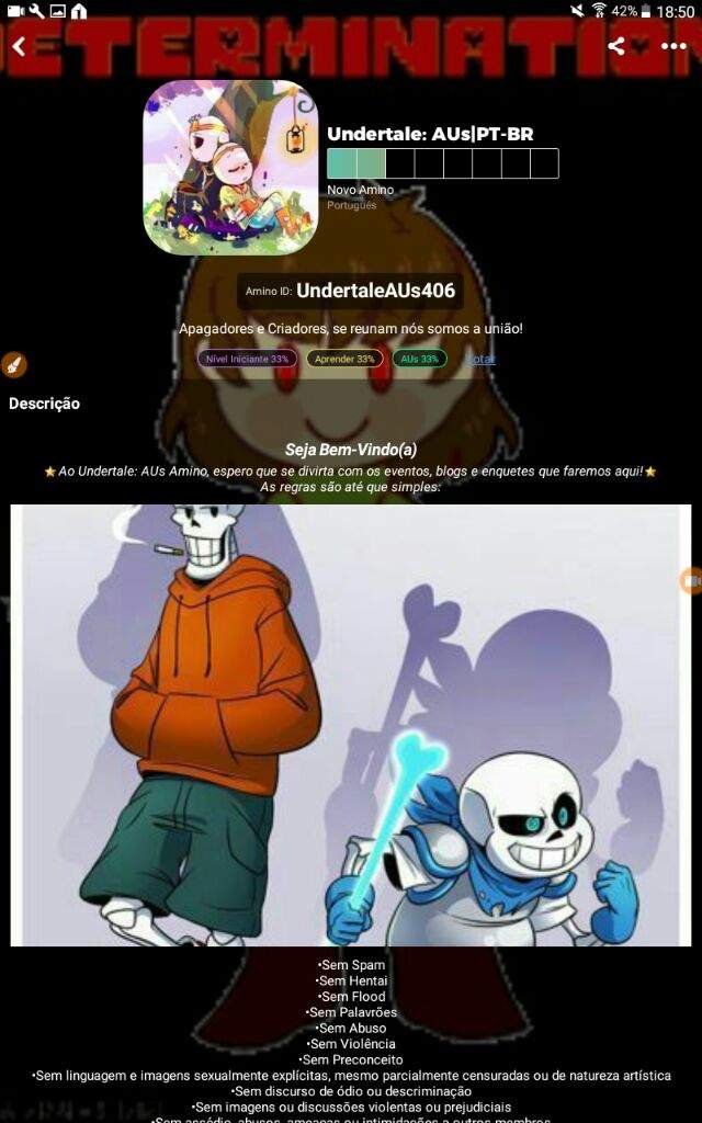 S ๓ยภเtץ ๔เשยlgคtเ ภ Undertale Brasil Amino