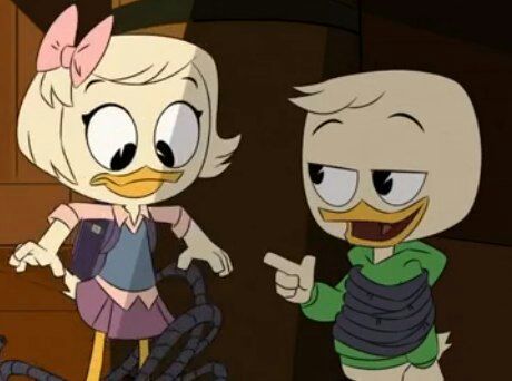 Louie and Webby captures (S1EP8) (Spoilers) | Duck-Tales Amino