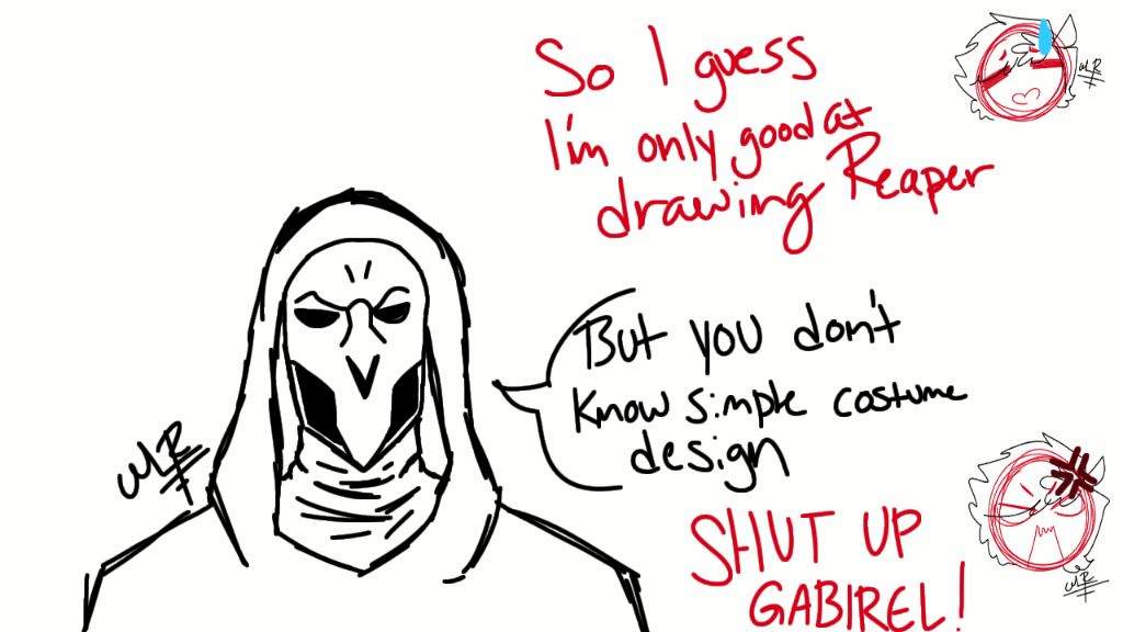 I Tried Drawing Reaper Overwatch Amino