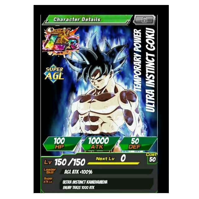 lr goku ultra instinct