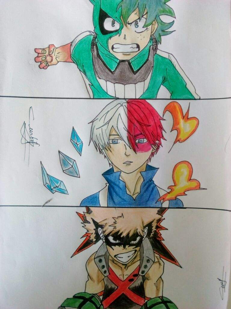 Voila dessin de mha. ;-; | Anime et Manga Amino