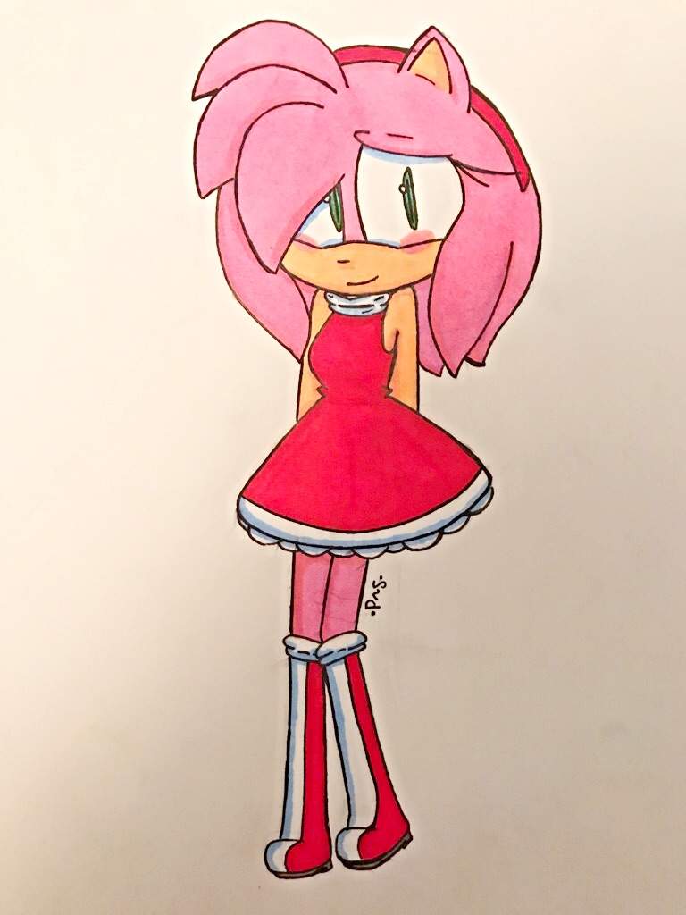 Me? Stop drawing Amy? Sonic The Hedgehog! Amino