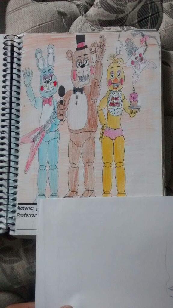 Caderno Customizado | Five Nights at Freddys PT/BR Amino