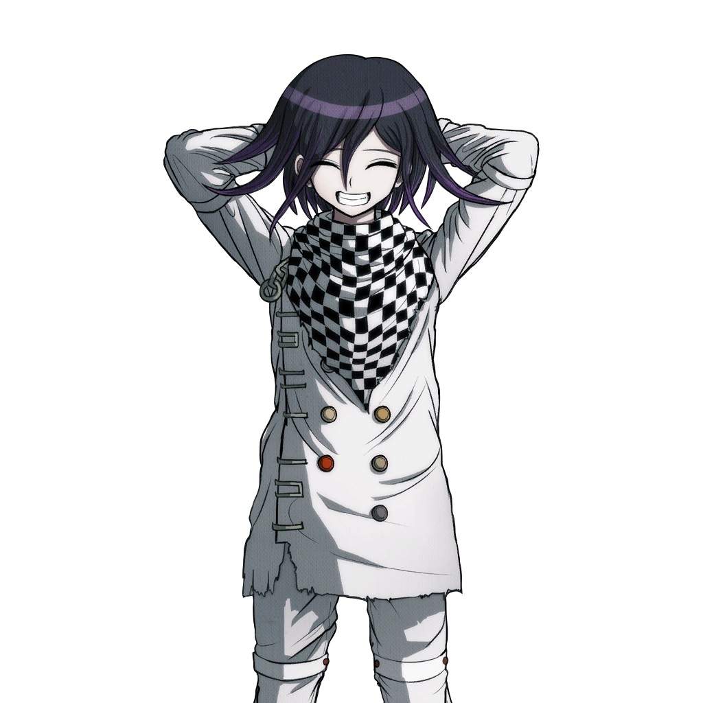 Option 2 Interaction Scene: Chase After Kokichi and Lecture Him.