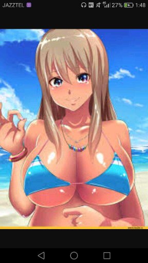 Busty anime girl gif