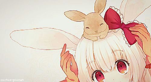Anime rabbit girl gif