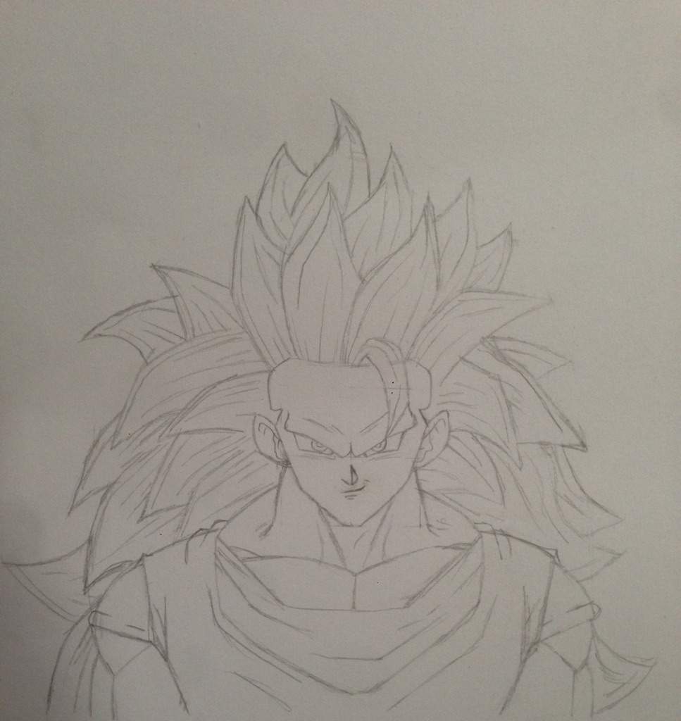 Goku ssj 3 boceto a lapiz | Arte Anime Amino Amino