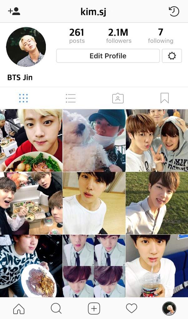 If BTS had Instagram ARMY's Amino