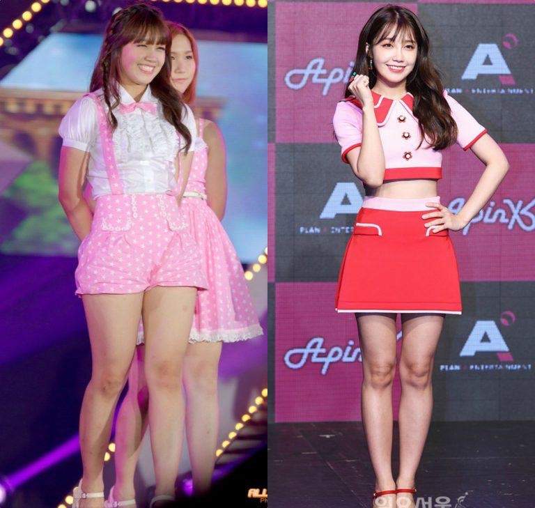 11 idols who went through extreme weight loss.