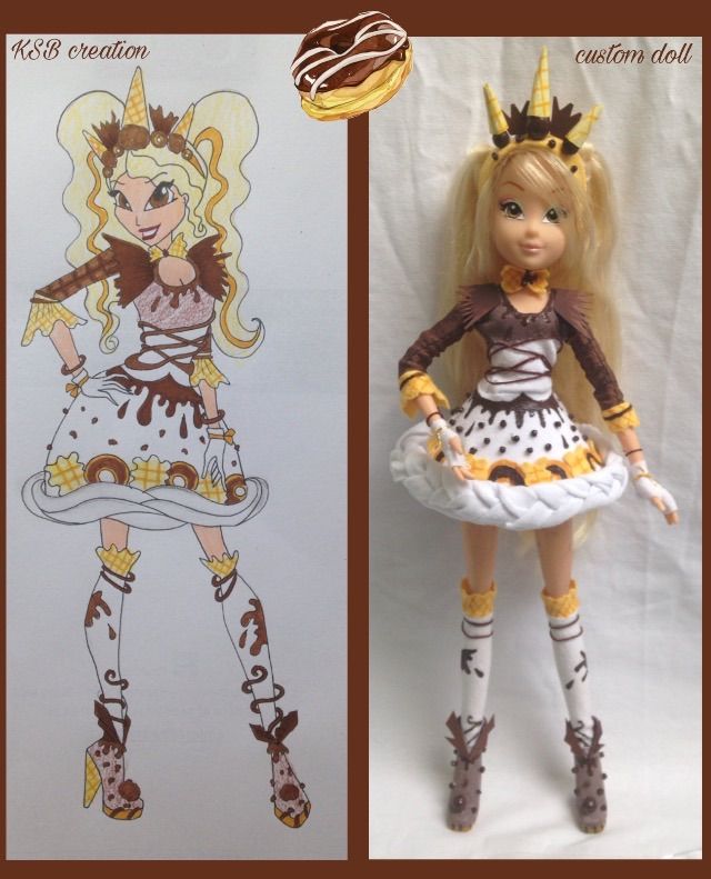 winx custom doll