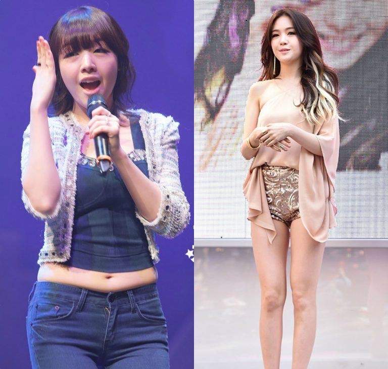 11 Idols Who Went Through Extreme Weight Loss K Pop Amino