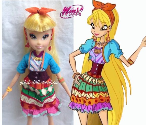 winx custom doll