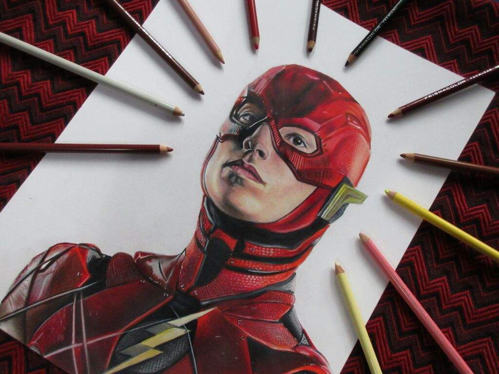 Drawing Ezra Miller as Flash | Art Amino