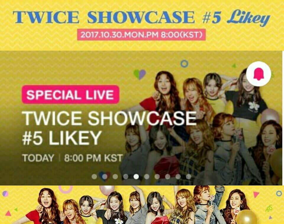 Twice Showcase 5 Likey Vlive Twice 트와이스 ㅤ Amino