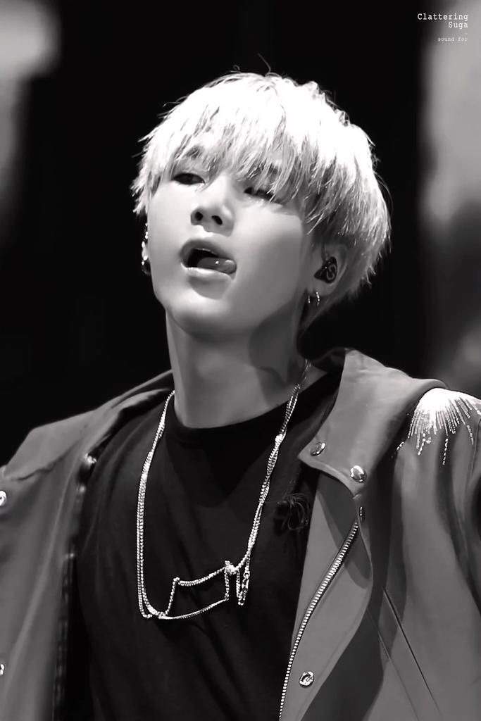 Yoongi licking his tongue is my weakness😭 | ARMY's Amino