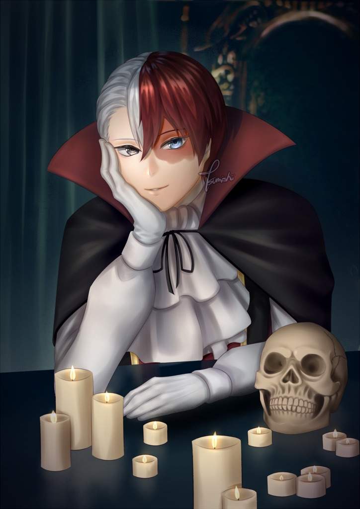 todoroki vampire costume